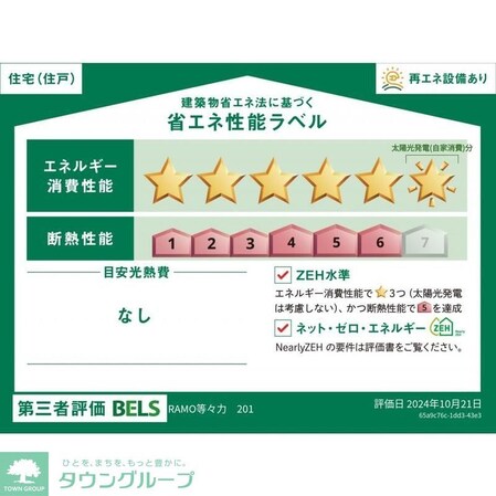 RAMO等々力(Nearly ZEH)の物件内観写真